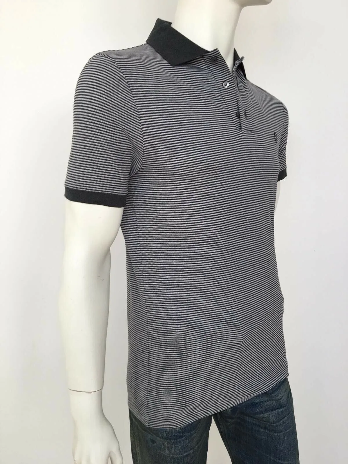 Fil a Fil Striped Polo