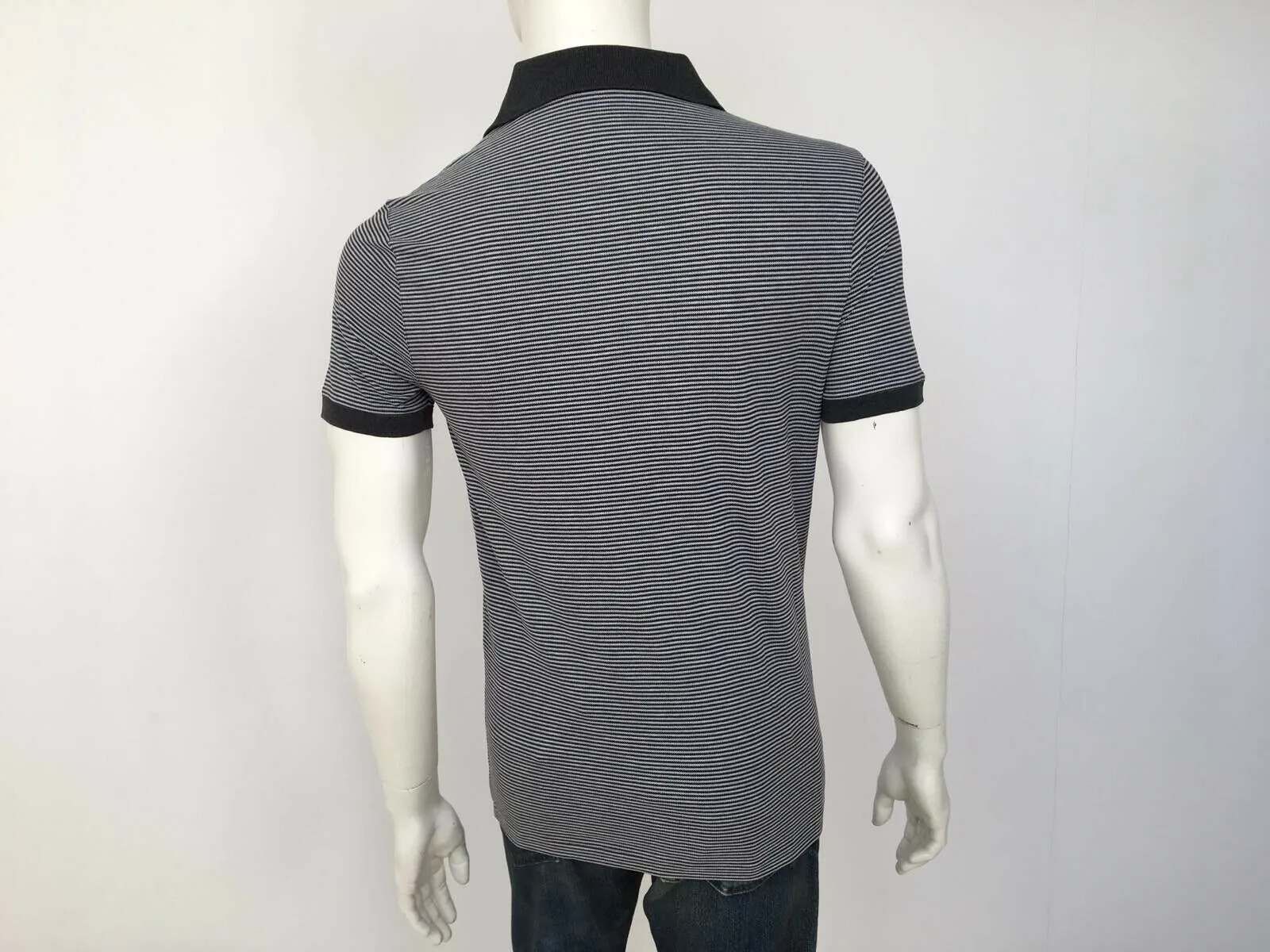 Fil a Fil Striped Polo