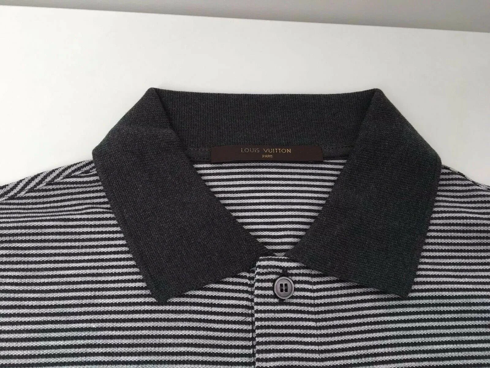 Fil a Fil Striped Polo