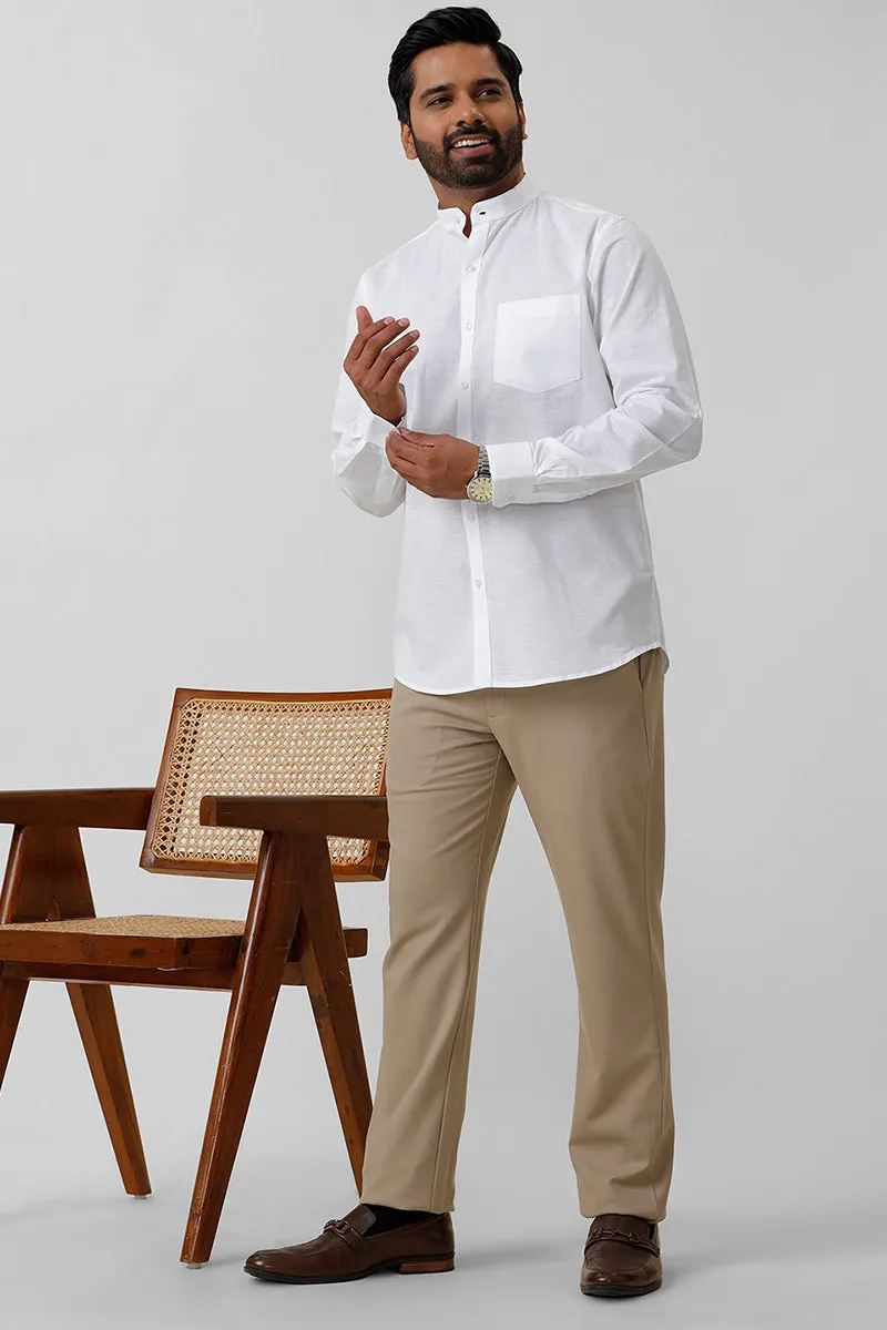 Flexi Fit - Light Sandal Stretchable Formal Trousers For Men | Ariser