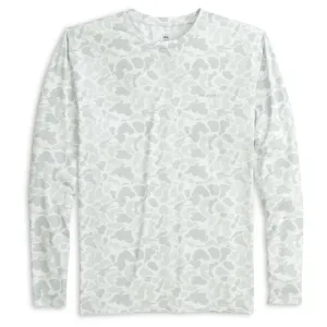 Fly Camo Performance Crew (White)