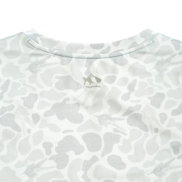 Fly Camo Performance Crew (White)