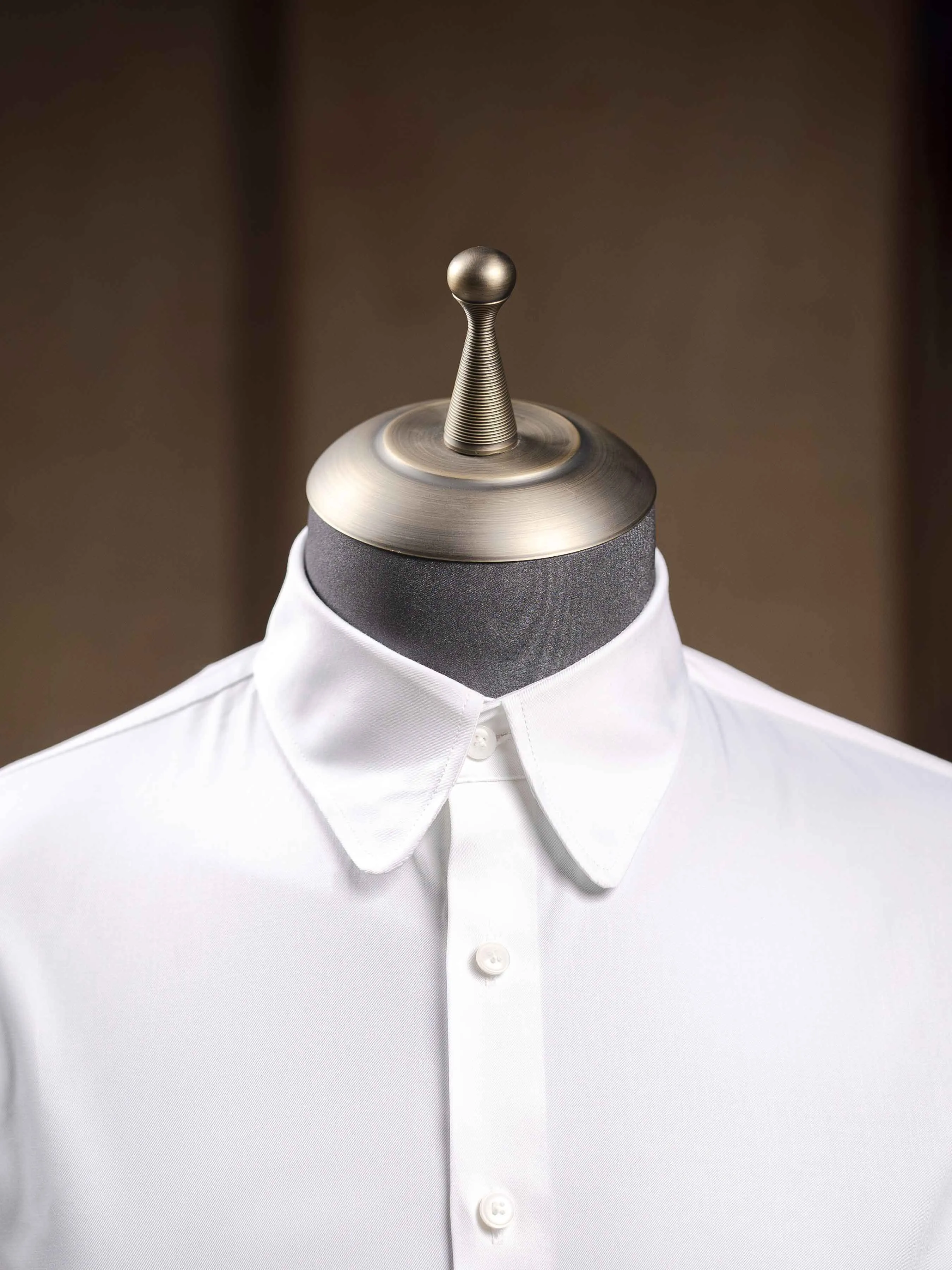 Formal Shirt - White Club Collar