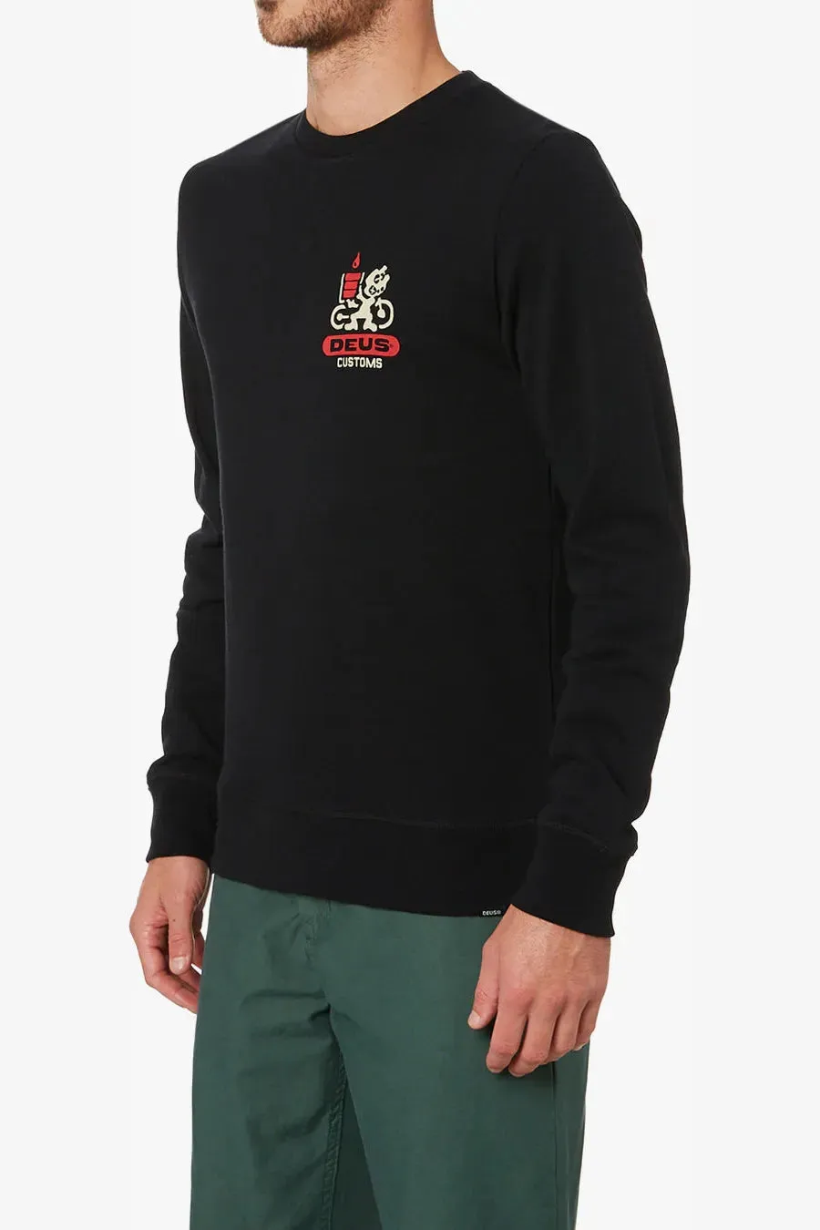 FOSSIL FUEL CREW - BLACK