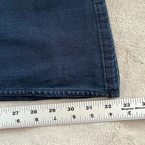 Free People Pull-On Flare Jeans Pants Retro 70’s Boho Hippie 25 Stretch