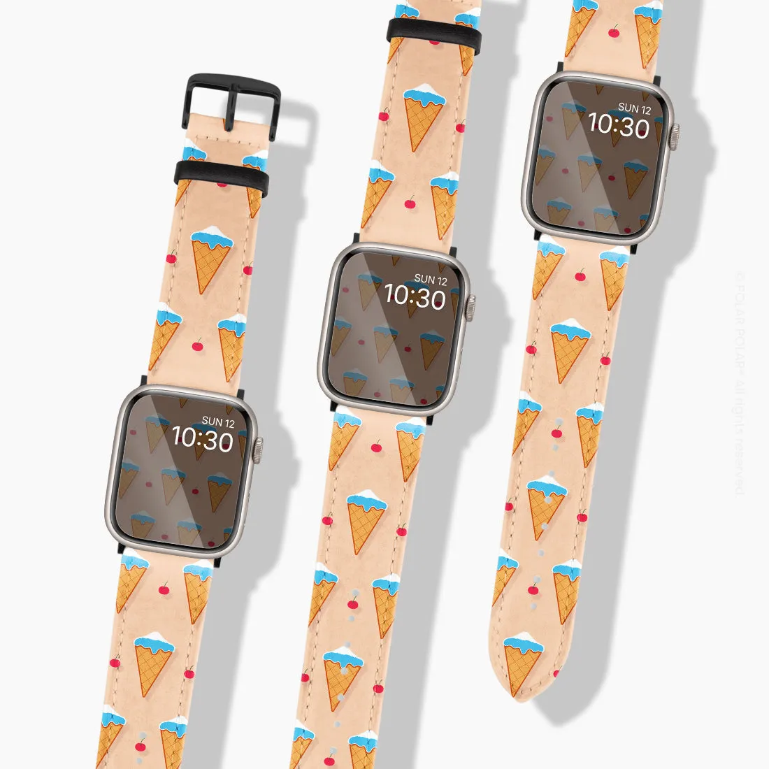 Fujisan Peach Ice Cream - Apple Watch Band
