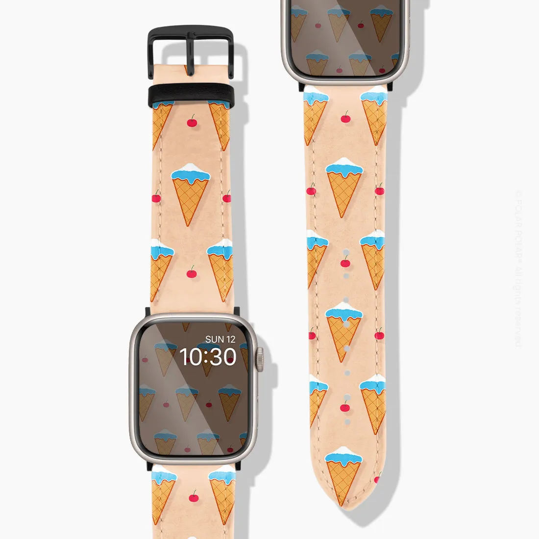 Fujisan Peach Ice Cream - Apple Watch Band