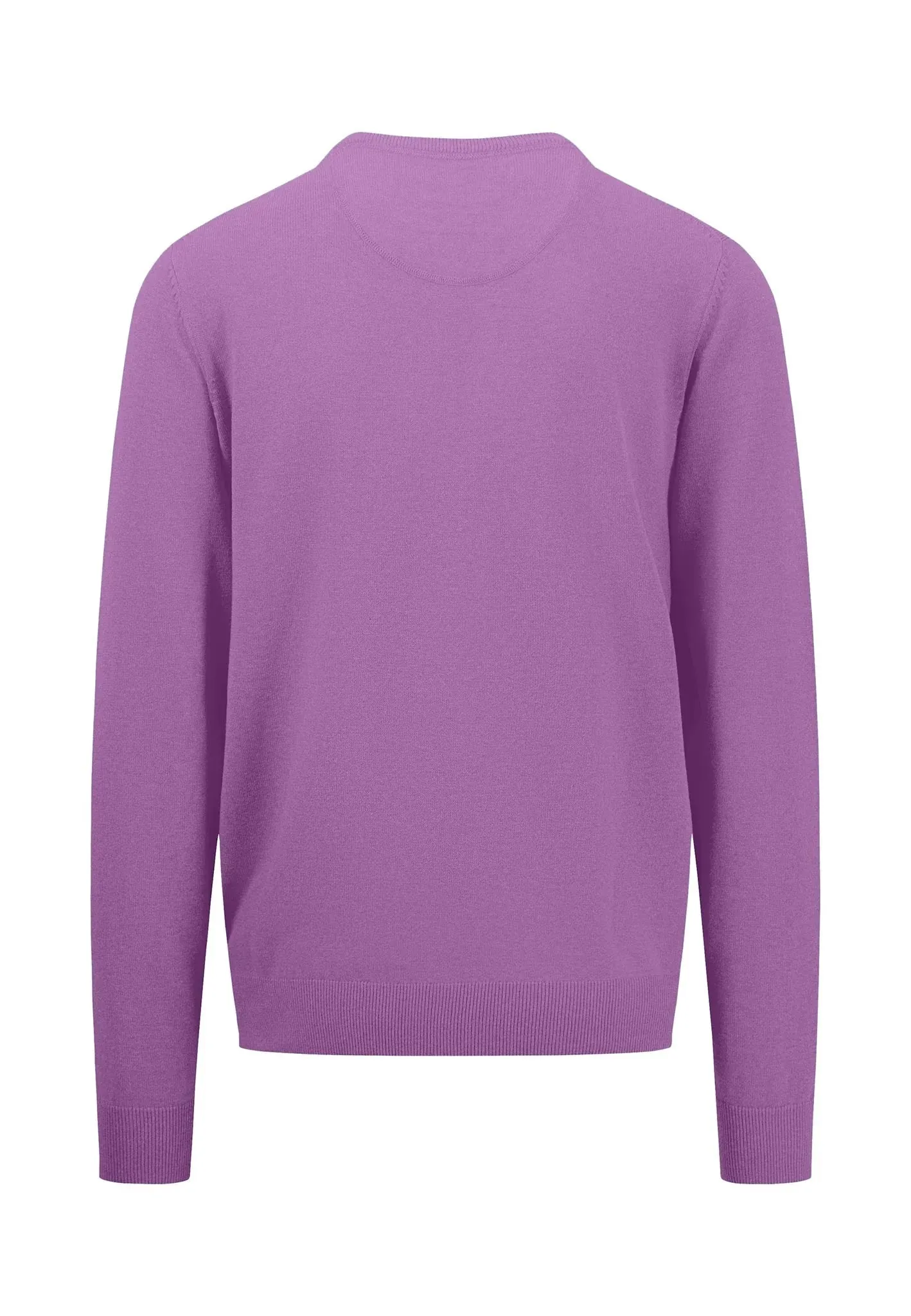 FYNCH HATTON Crew Neck Sweater - Men's Fine Knit – Dusty Lavender