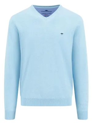 FYNCH HATTON V-Neck Sweater - Men's Fine Knit – Splashy Ocean