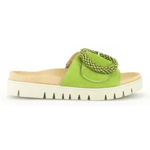 Gabor Everly Granny Green Sandals