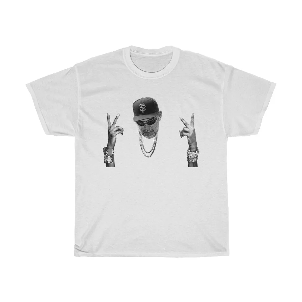 Gangter Boch Unisex Heavy Cotton Tee - B&W
