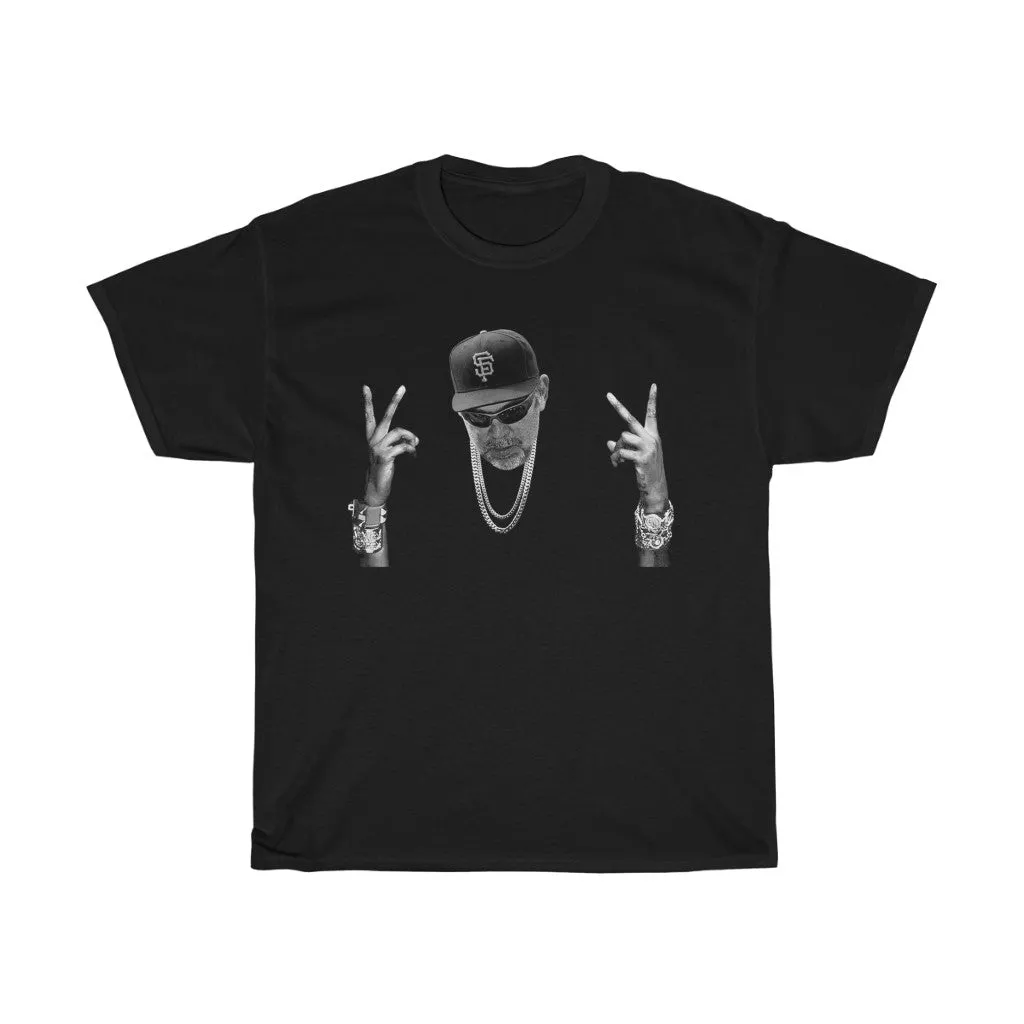 Gangter Boch Unisex Heavy Cotton Tee - B&W