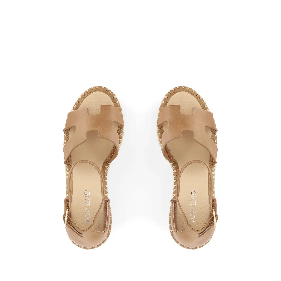 GELLORY - TAN LEATHER