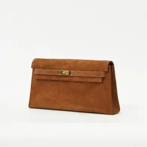 Genuine Suede Classic Shoulder Bag
