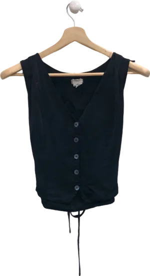 Ghost Black Studio Sleeveless Top UK XS