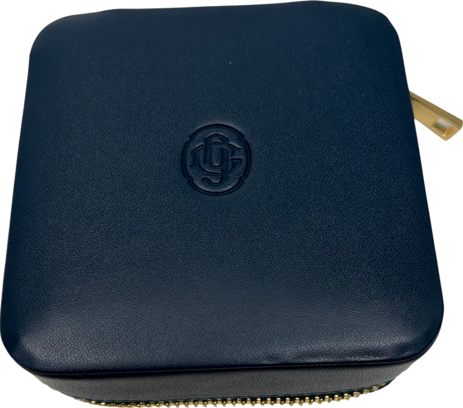 Gingiberi Navy Elegance Travel Jewellery Case