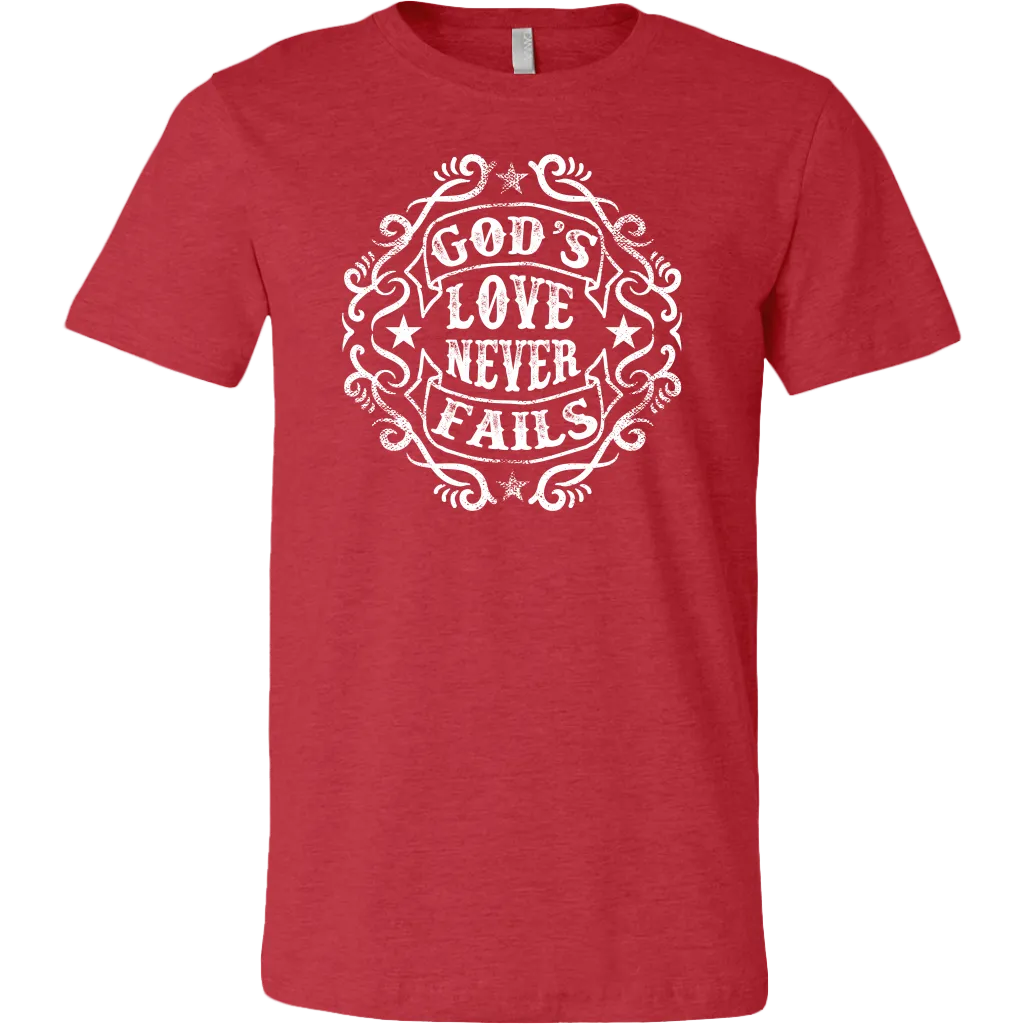 God's Love Never Fails | Men's