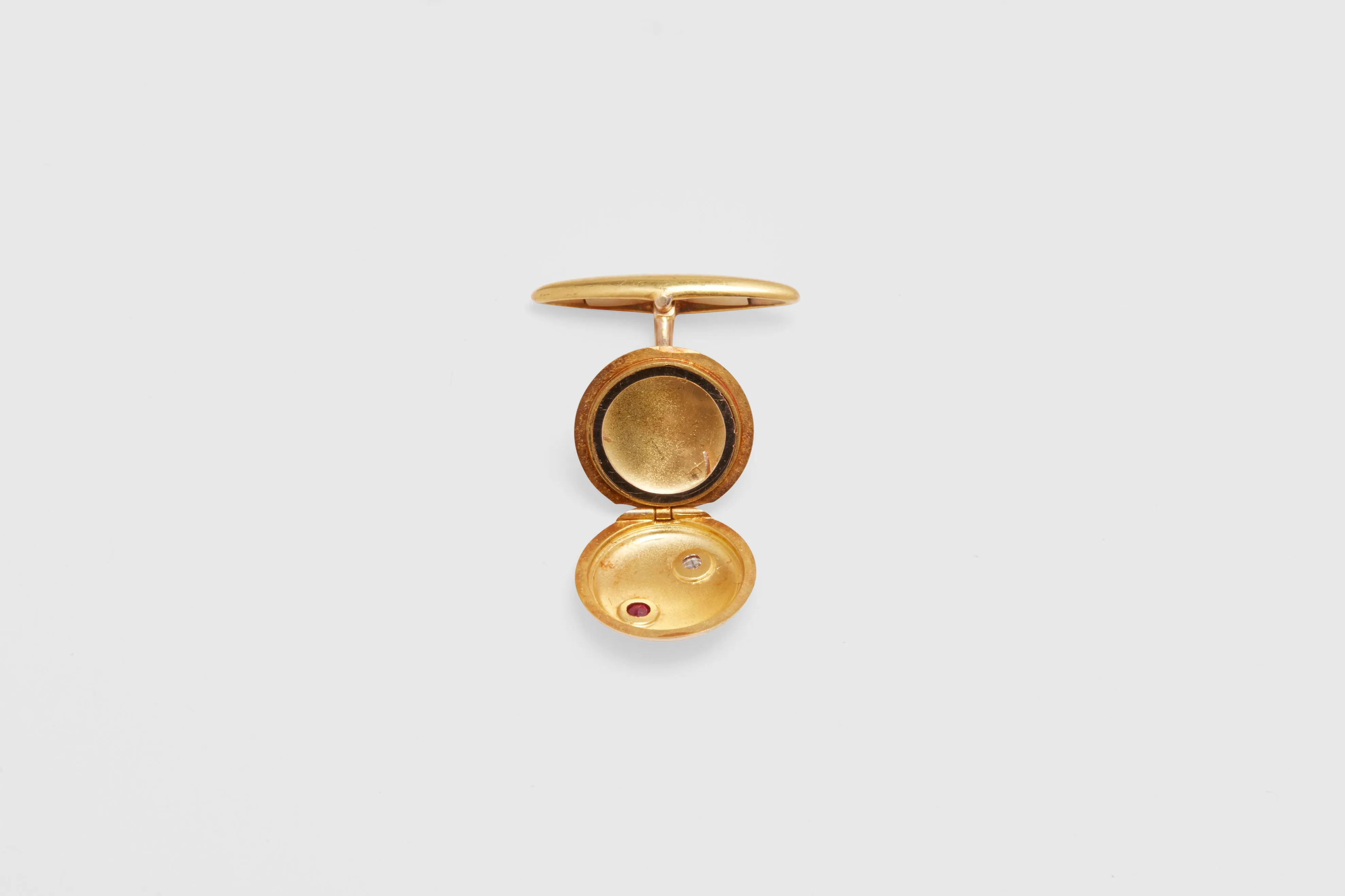Gold Locket Cufflinks
