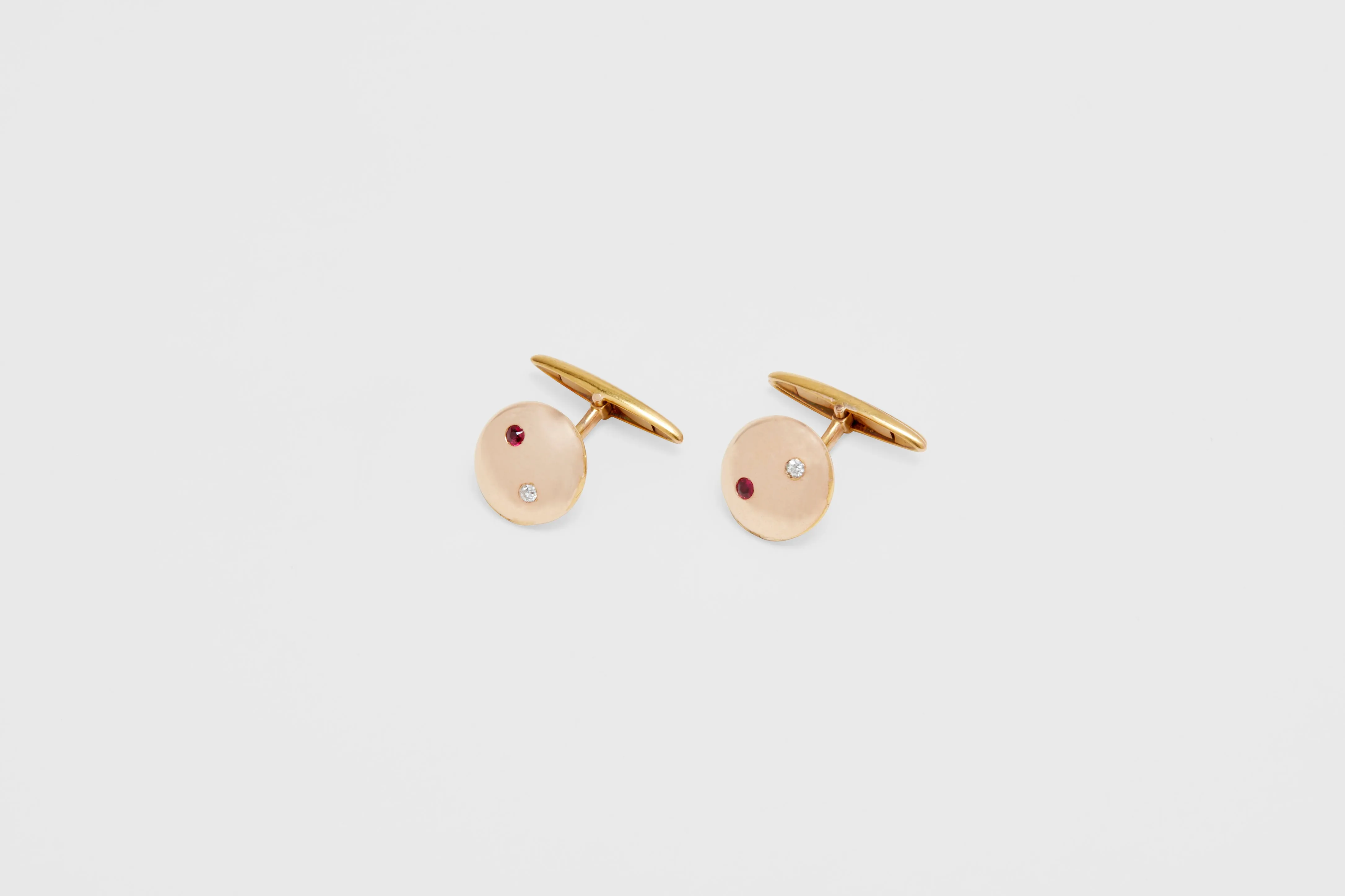 Gold Locket Cufflinks