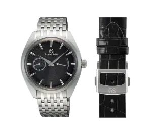 Grand Seiko Elegance Watch with Dark Gray Dial, 39mm