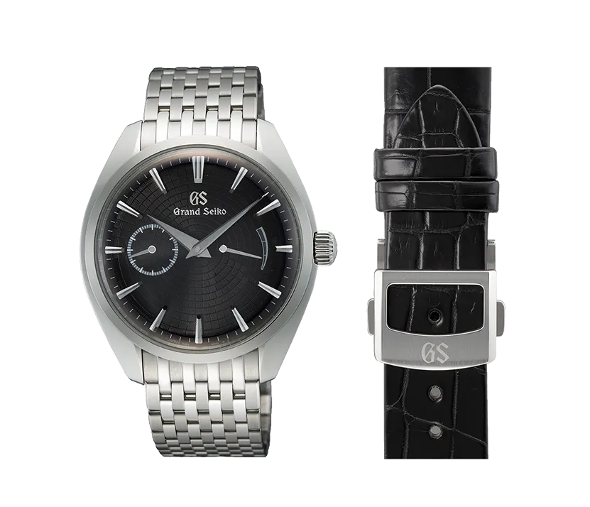 Grand Seiko Elegance Watch with Dark Gray Dial, 39mm