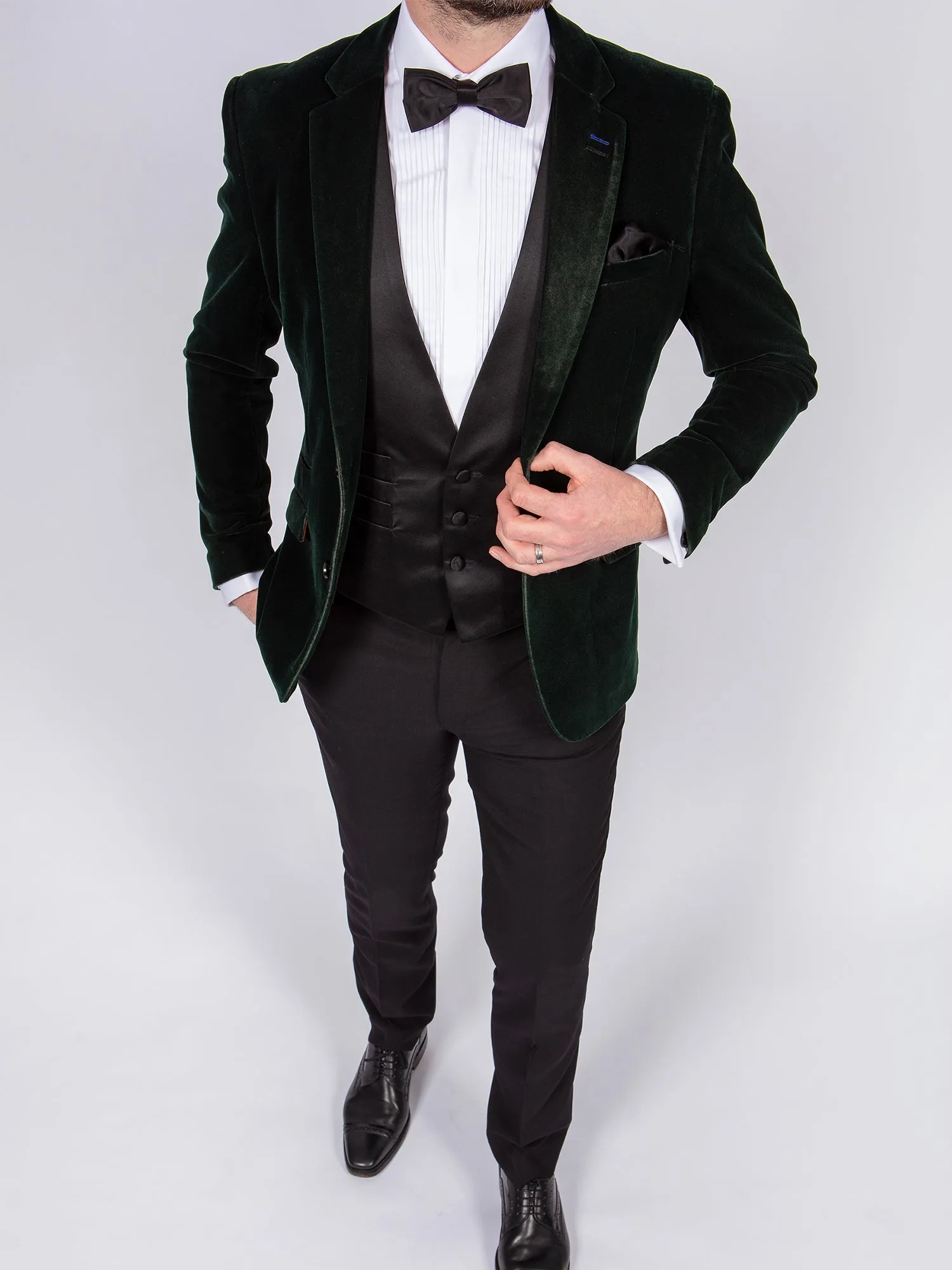 Green Velvet Tux