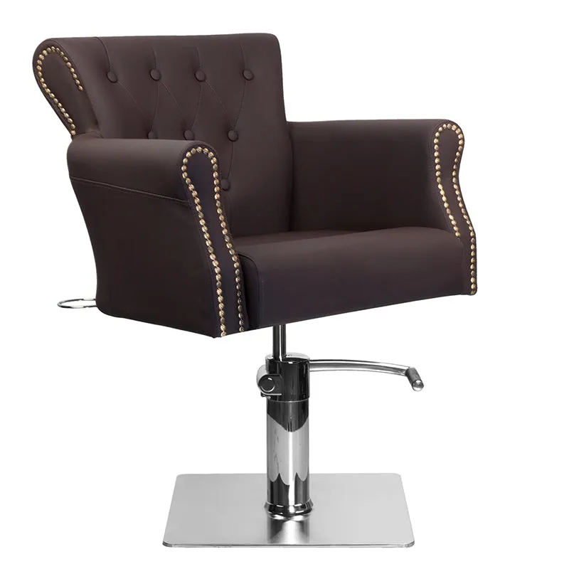 Hair System Barber Chair BER 8541 Brown