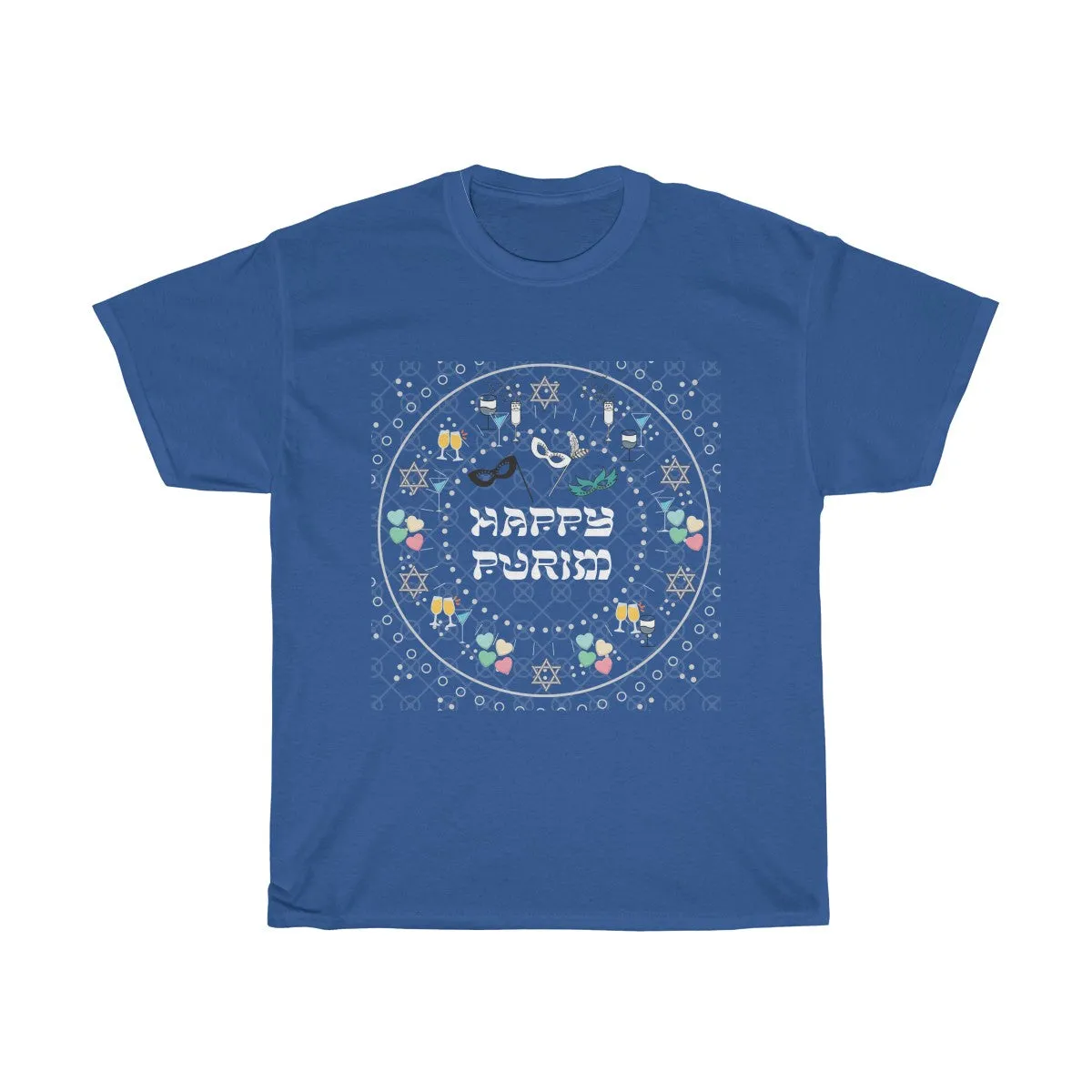 Happy Purim - Unisex Heavy Cotton Tee