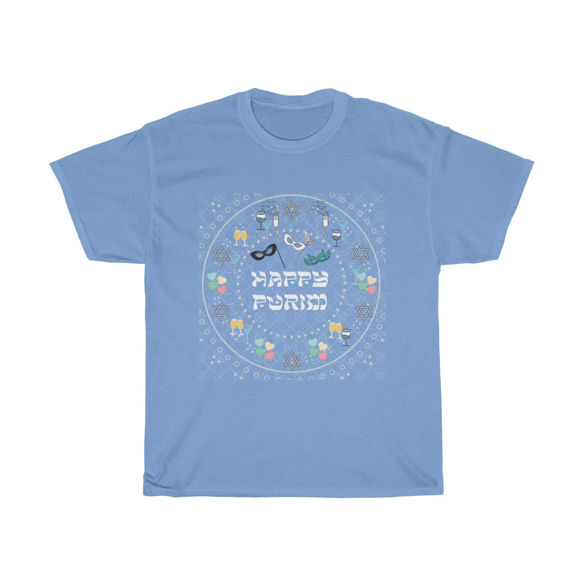 Happy Purim - Unisex Heavy Cotton Tee