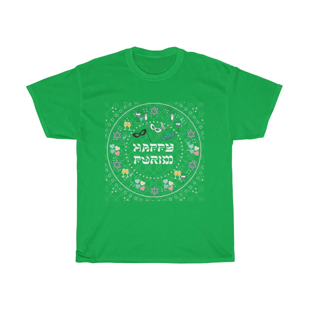 Happy Purim - Unisex Heavy Cotton Tee