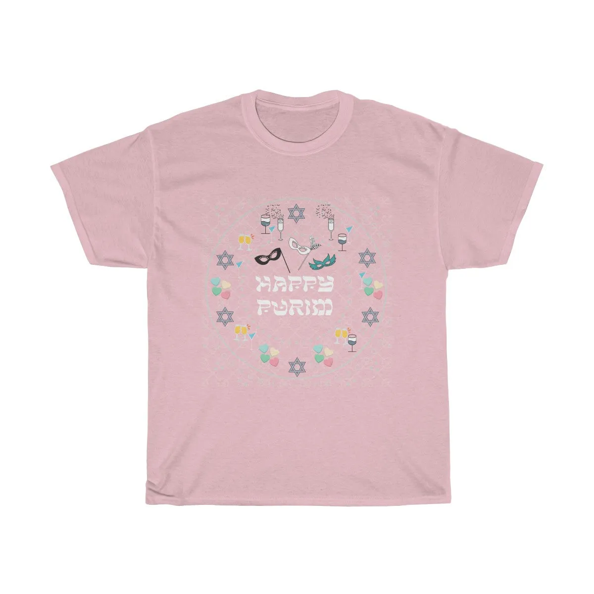 Happy Purim - Unisex Heavy Cotton Tee