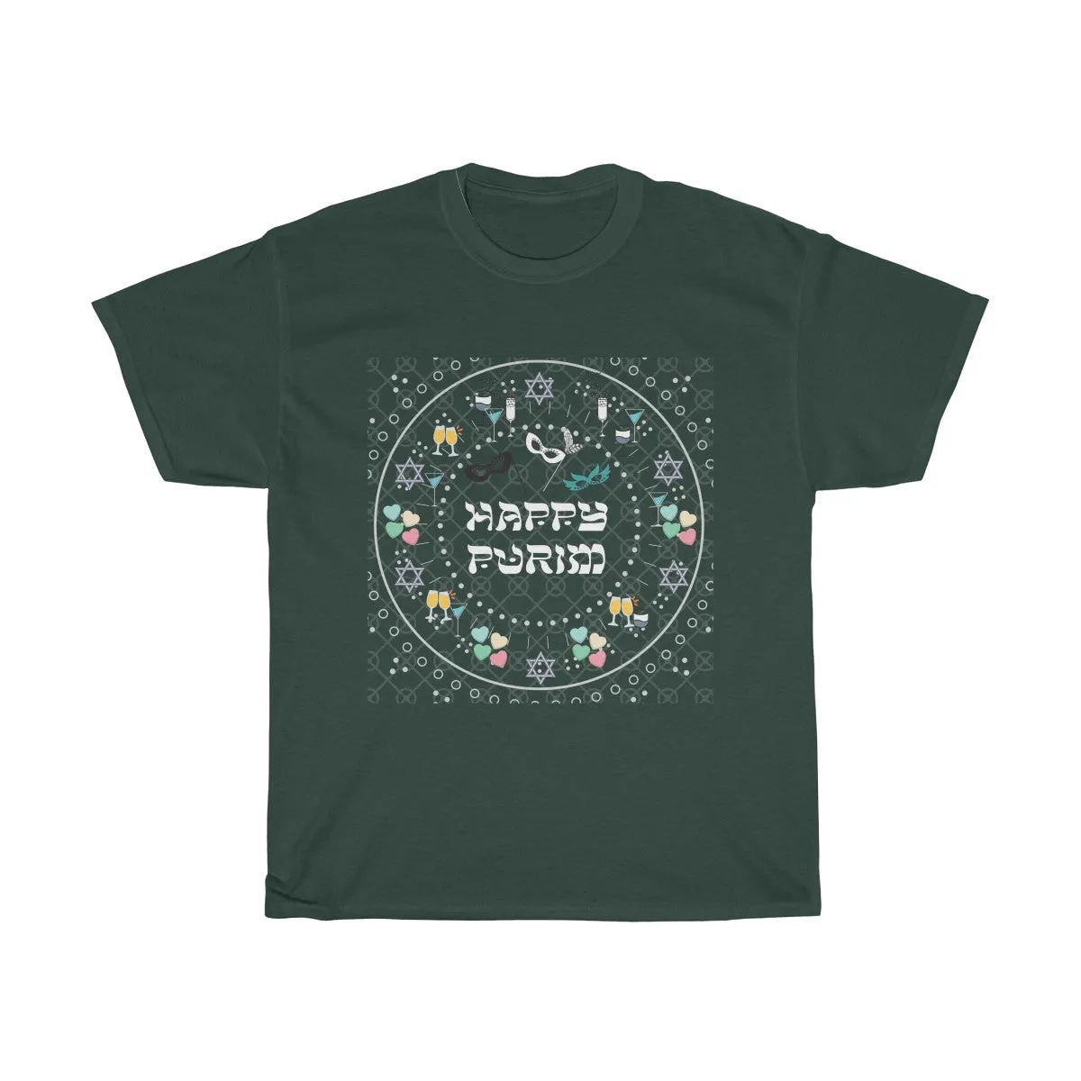 Happy Purim - Unisex Heavy Cotton Tee