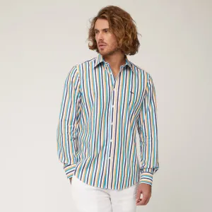 Harmont & Blaine Striped Shirt - Orange