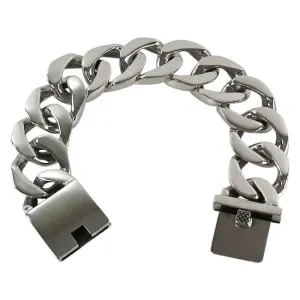 Heavy Cuban Sterling Silver Men's Bracelet
