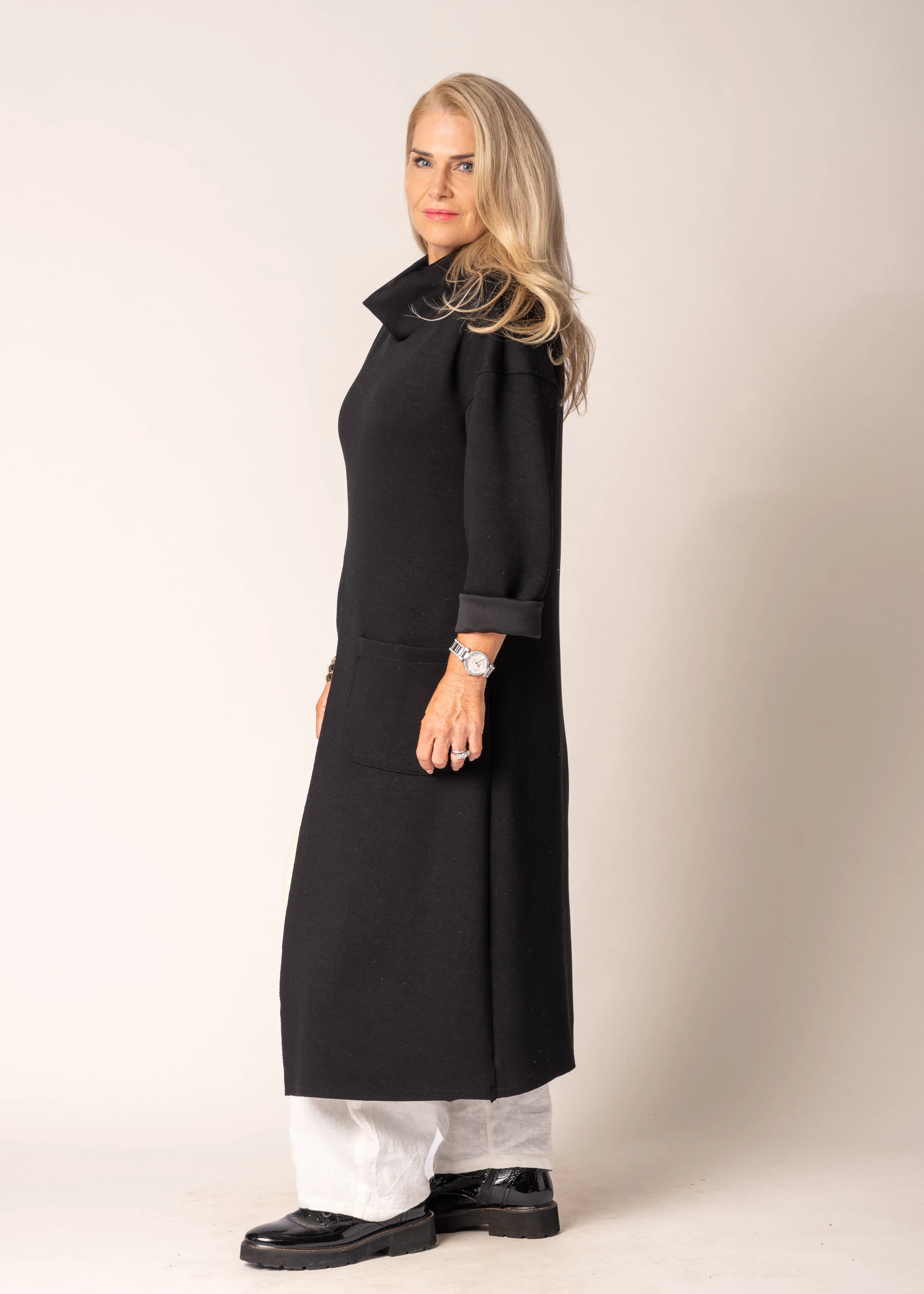 Heirani Dress in Onyx