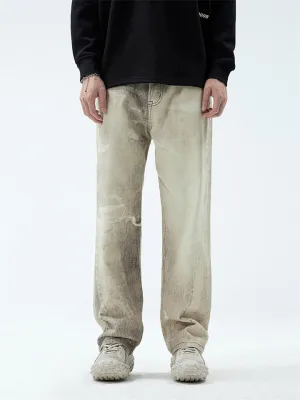 Hip Hop Retro Casual Wearable Jeans for Male