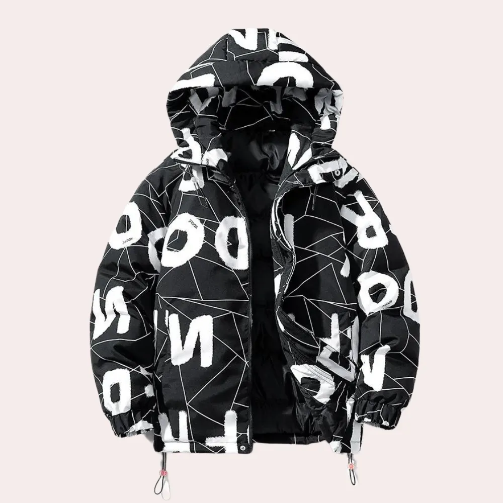 Hooded Luxe™ | Men's Stylish Jacket | Lightweight Fabric, Adjustable Hood & Modern Fit