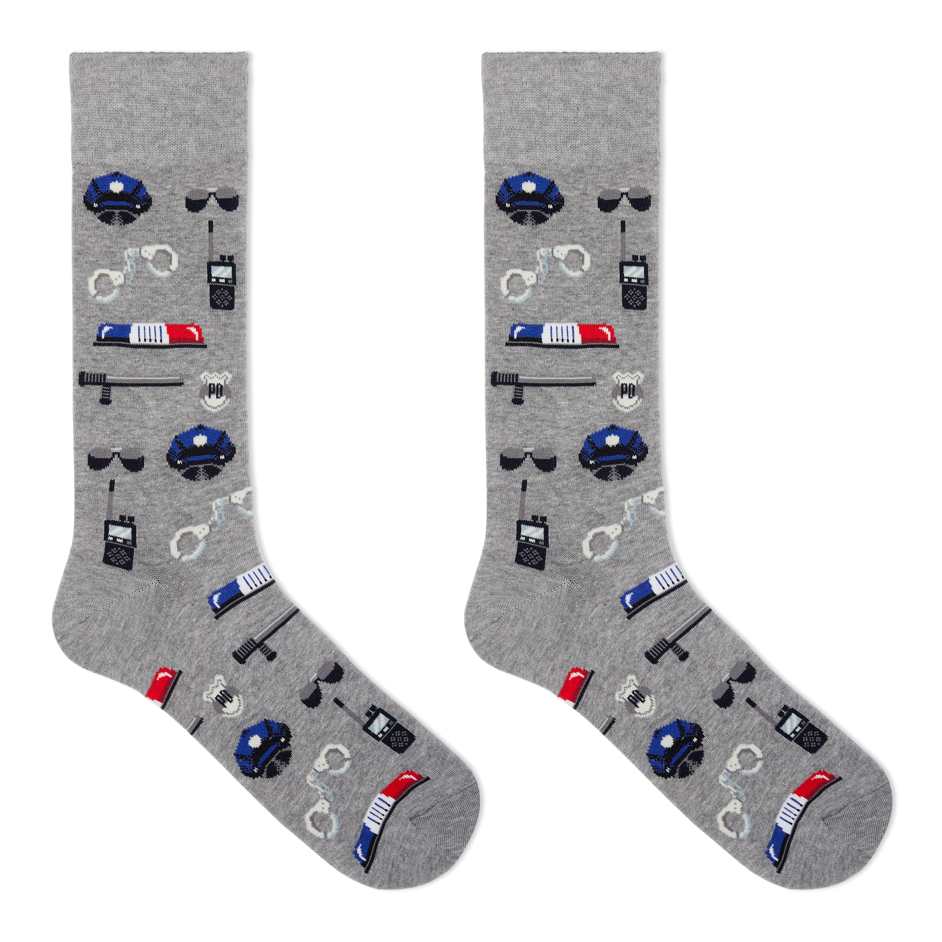 HOTSOX Men's Police Crew Socks