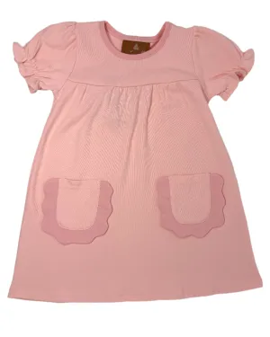 Izzie SS Dress - Peach