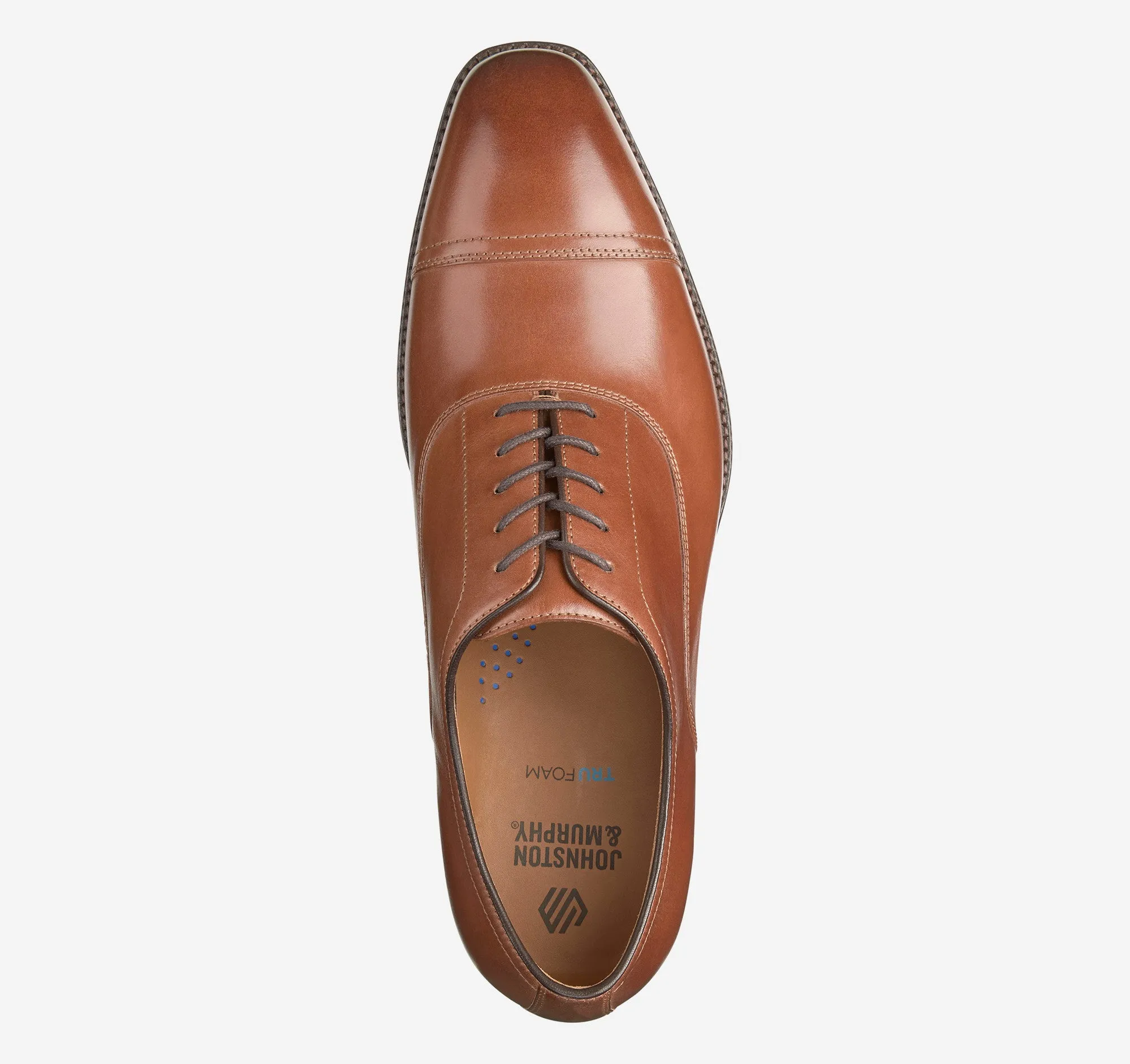 Johnston & Murphy Sullivan Cap Toe - Tan
