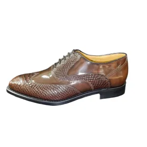 Johnston & Murpy Walnut Leather Shoe