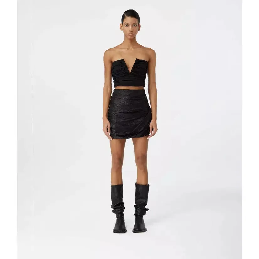 KANDA LUREX MINI SKIRT