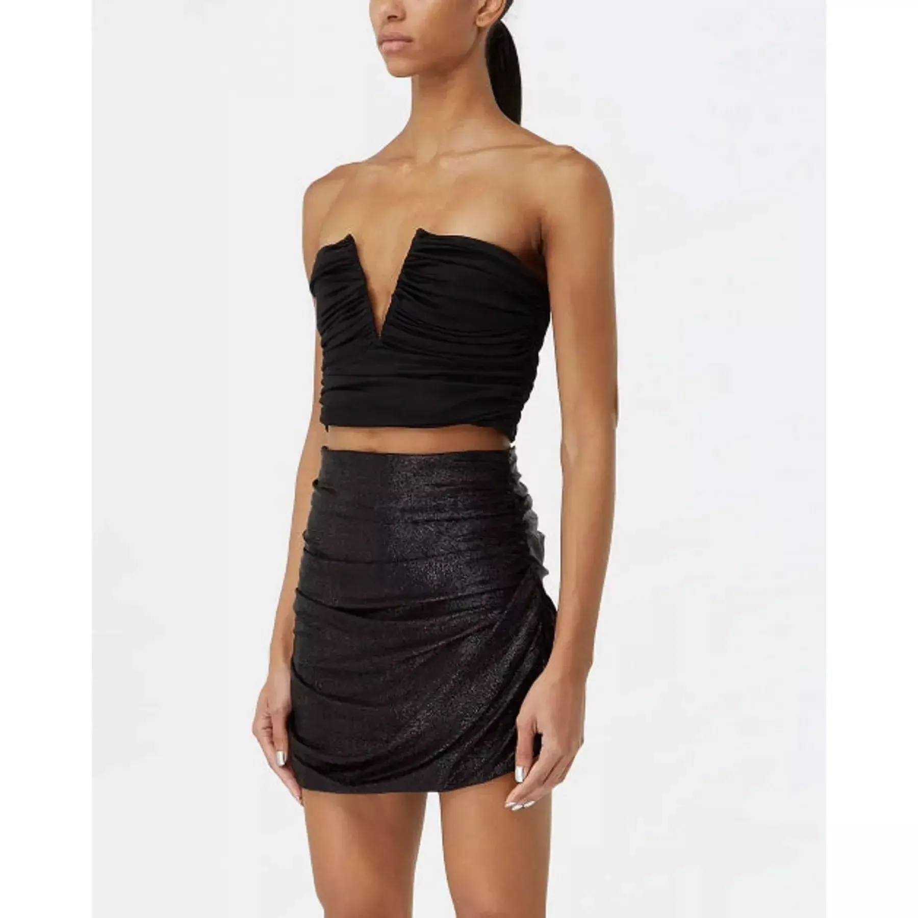 KANDA LUREX MINI SKIRT