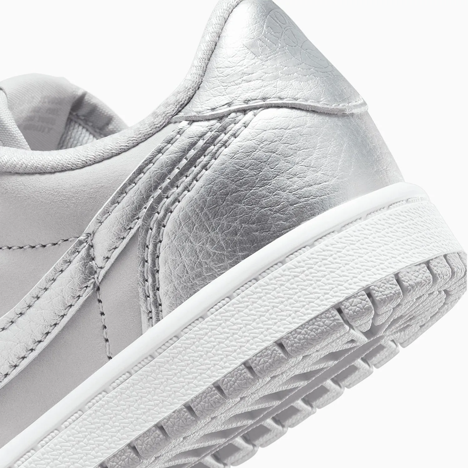 Kid's Air Jordan 1 Retro OG "Metallic Silver" Pre School