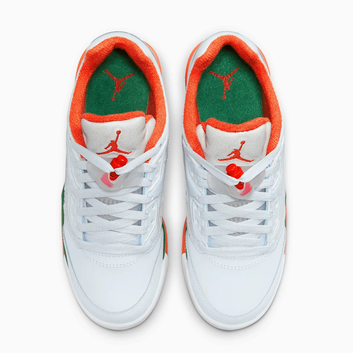 Kid's Air Jordan 5 Retro "Miami Hurricanes" Grade School