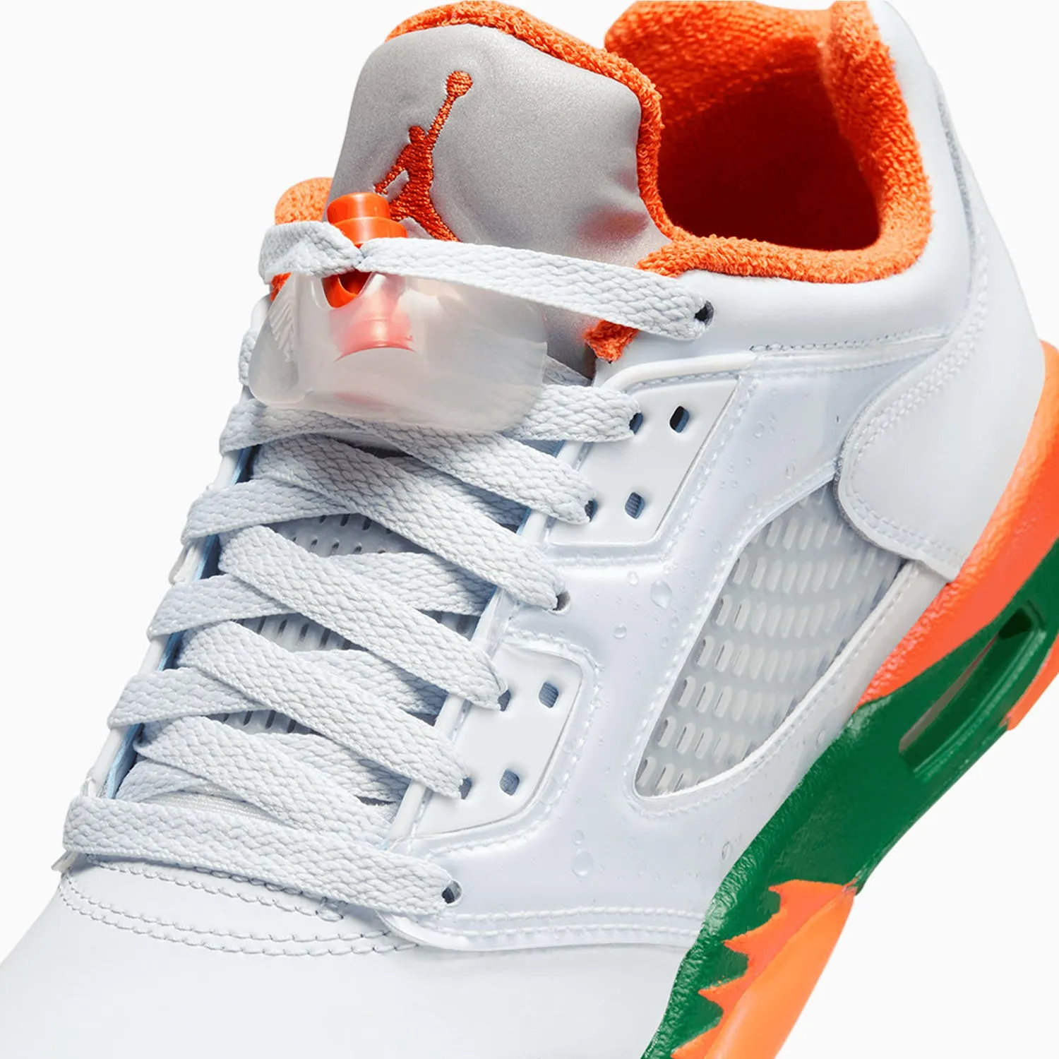 Kid's Air Jordan 5 Retro "Miami Hurricanes" Grade School