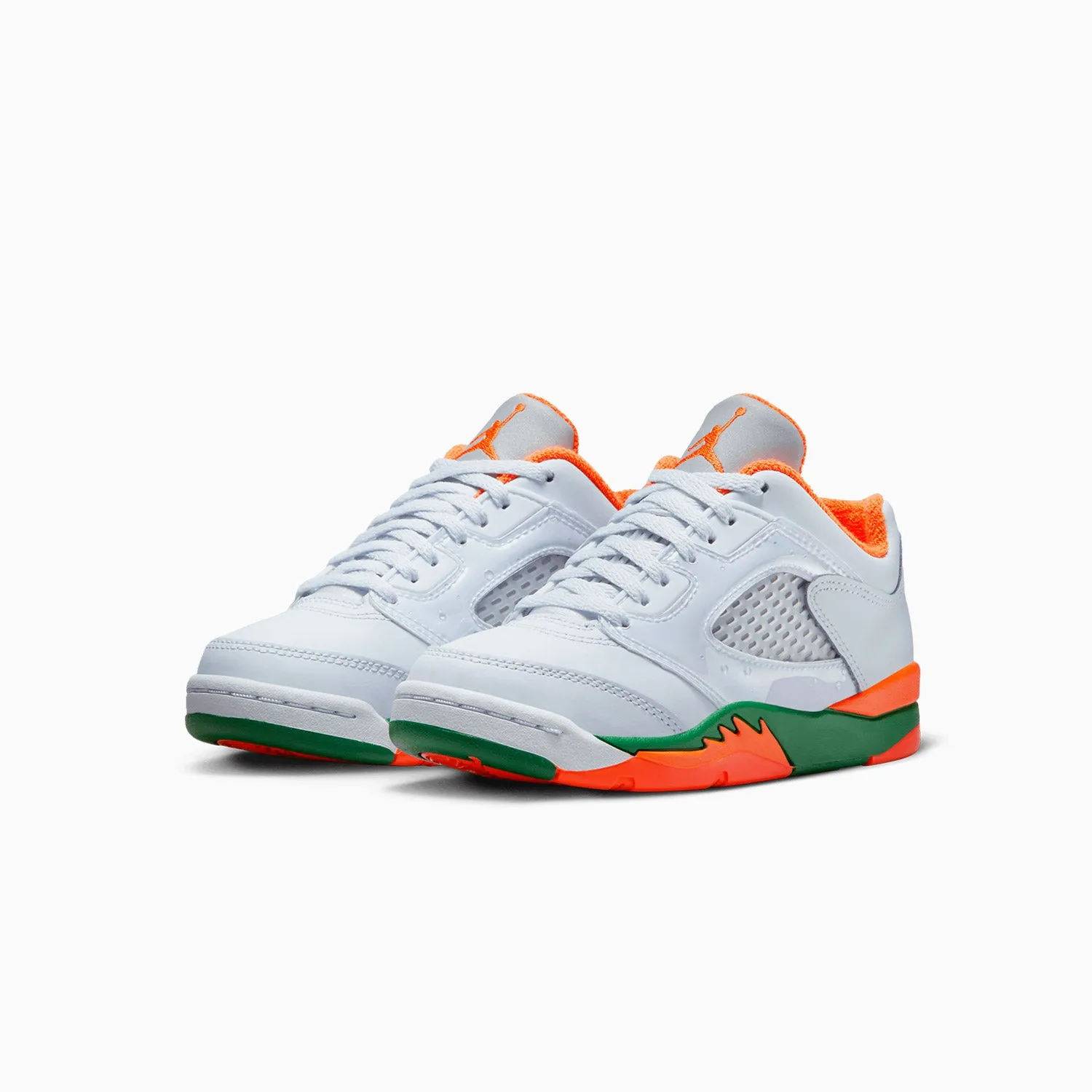 Kid's Air Jordan 5 Retro "Miami Hurricanes" Pre School