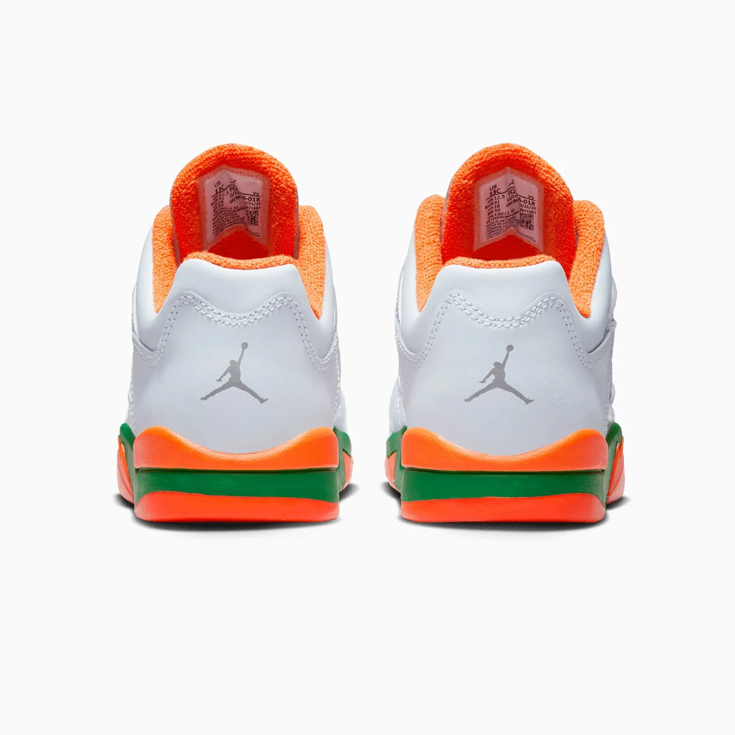 Kid's Air Jordan 5 Retro "Miami Hurricanes" Pre School