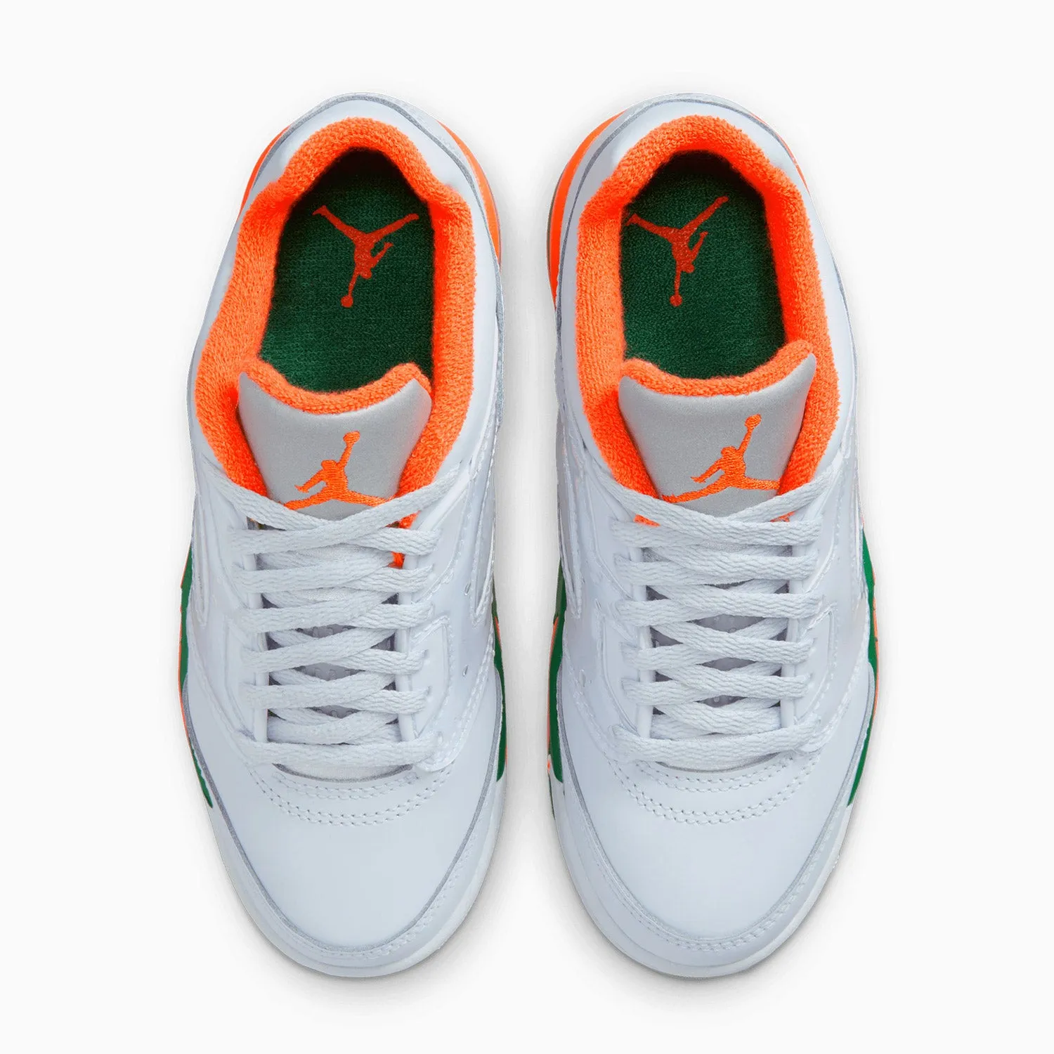 Kid's Air Jordan 5 Retro "Miami Hurricanes" Pre School