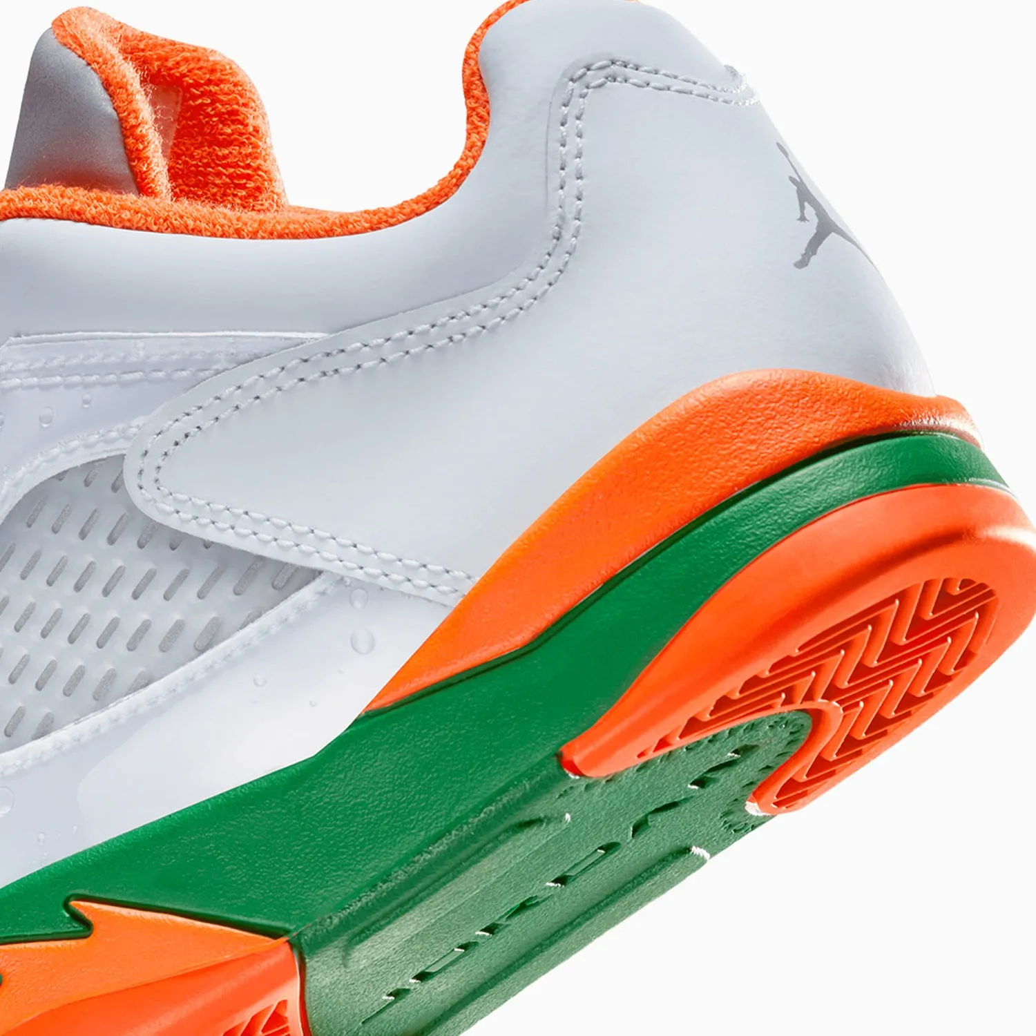 Kid's Air Jordan 5 Retro "Miami Hurricanes" Pre School